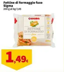 Sigma Superstore Fettine di formaggio fuso Sigma offerta