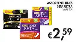 Coal Assorbenti lines seta ultra offerta