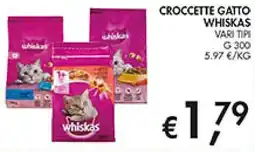 Coal Croccette gatto WHISKAS offerta