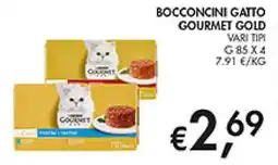 Coal Bocconcini gatto gourmet gold offerta