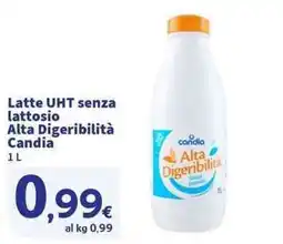 Sigma Superstore Latte UHT senza lattosio Alta Digeribilità Candia offerta