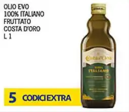 Coal Olio evo 100% italiano fruttato COSTA D'ORO offerta