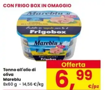 Interspar Tonno all'olio di oliva Mareblu offerta