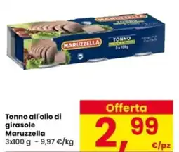 Interspar Tonno all'olio di girasole Maruzzella offerta