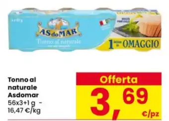 Tonno al naturale Asdomar