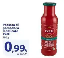 Sigma Superstore Passata di pomodoro il delicato Petti offerta