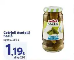 Sigma Superstore Cetrioli Acetelli Saclà offerta