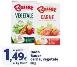 Sigma Superstore Dado Bauer carne, vegetale offerta