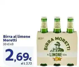 Sigma Superstore Birra al limone Moretti offerta