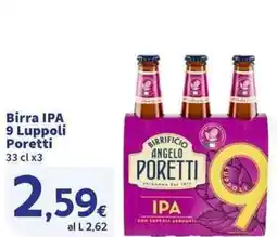 Sigma Superstore Birra IPA 9 Luppoli Poretti offerta