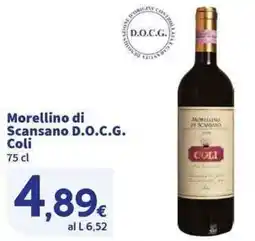 Sigma Superstore Morellino di Scansano D.O.C.G. Coli offerta