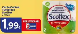 Sigma Superstore Carta Cucina Tuttofare Scottex offerta