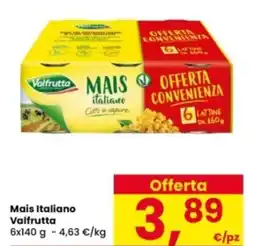 Interspar Mais Italiano Valfrutta offerta