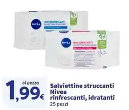 Sigma Superstore Salviettine struccanti Nivea rinfrescanti, idratanti offerta