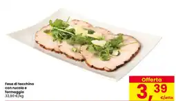 Interspar Fesa di tacchino con rucola e formaggio offerta