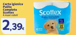 Sigma Superstore Carta igienica Pulito Completo Scottex offerta
