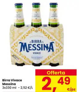 Interspar Birra Vivace Messina offerta