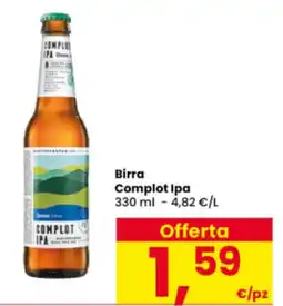 Interspar Birra Complot Ipa offerta