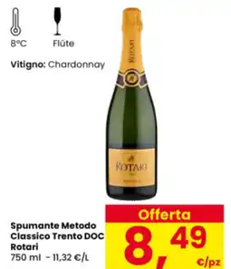 Interspar Spumante Metodo Classico Trento DOC Rotari offerta
