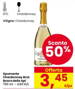 Interspar Spumante Chardonnay Brut Bosco delle Api offerta
