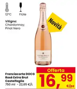 Interspar Franciacorta DOCG Rosè Extra Brut Castelfaglia offerta