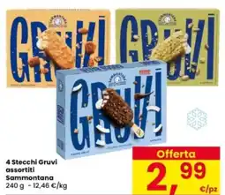Interspar 4 Stecchi Gruvi Sammontana offerta