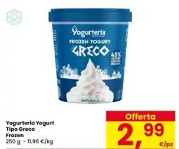 Interspar Yogurteria Yogurt Tipo Greco Frozen offerta
