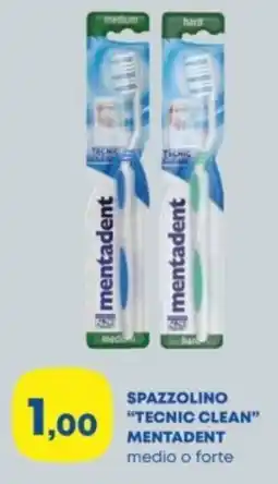 Panorama Spazzolino "tecnic clean" MENTADENT offerta
