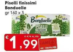 DeSpar Express Piselli finissimi Bonduelle offerta