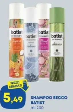 Panorama Shampoo secco BATIST offerta