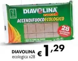 Maxi Supermercati DIAVOLINA ecologica x28 offerta