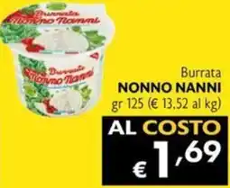 Maxi Supermercati Burrata NONNO NANNI offerta
