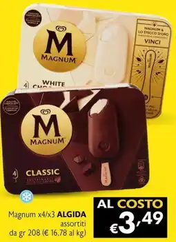 Maxi Supermercati Magnum x4/x3 ALGIDA offerta