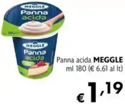 Maxi Supermercati Panna acida MEGGLE offerta