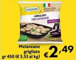 Maxi Supermercati Orogel melanzane grigliate offerta