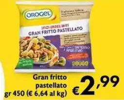 Maxi Supermercati Orogel gran fritto pastellato offerta