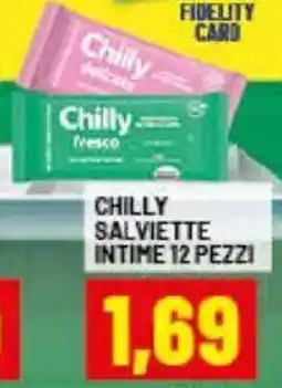 Risparmio Casa Chilly salviette intime offerta
