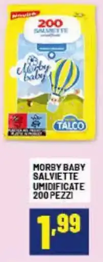 Risparmio Casa Morby baby salviette umidificate offerta