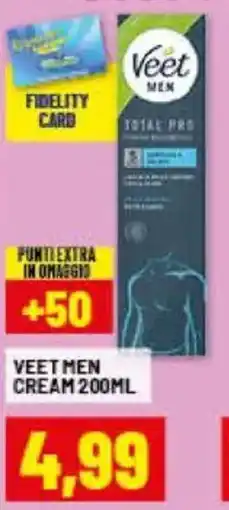 Risparmio Casa Veet men cream offerta