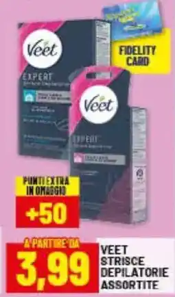 Risparmio Casa Veet strisce depilatorie offerta