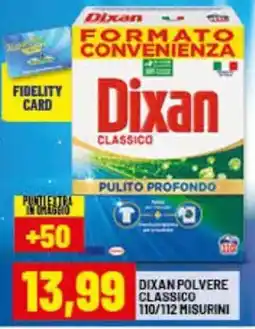 Risparmio Casa Dixan polvere classico offerta