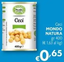 Maxi Supermercati Ceci MONDO NATURA offerta