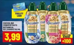 Risparmio Casa Coccolino concentrato botanical offerta