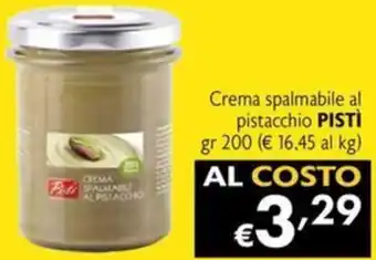 Maxi Supermercati Crema spalmabile al pistacchio PISTÌ offerta