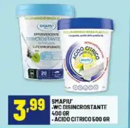 Risparmio Casa Smapiu wc disincrostante, acido citrico offerta