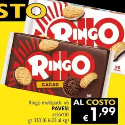 Maxi Supermercati Ringo multipack x6 PAVESI offerta
