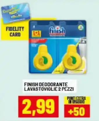 Risparmio Casa Finish deodorante lavastoviglie offerta