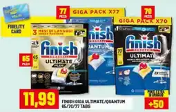 Risparmio Casa Finish giga ultimate/quantum offerta