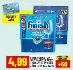 Risparmio Casa Finish quantum ultimate, quantum, tutto in 1 offerta
