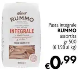 Maxi Supermercati Pasta integrale RUMMO offerta